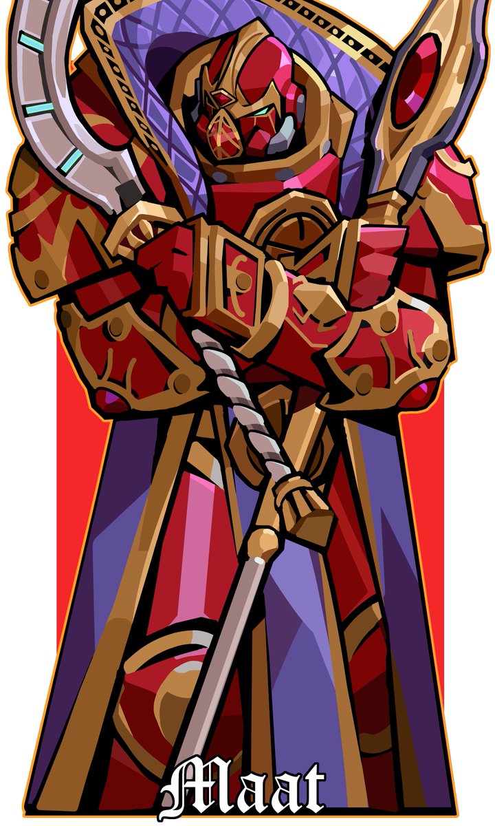 Ken_Wiaa's tweet photo. "The Magister Templi of the Pavoni," Maat
@warhammer https://t.co/Ch4lEfQWqw