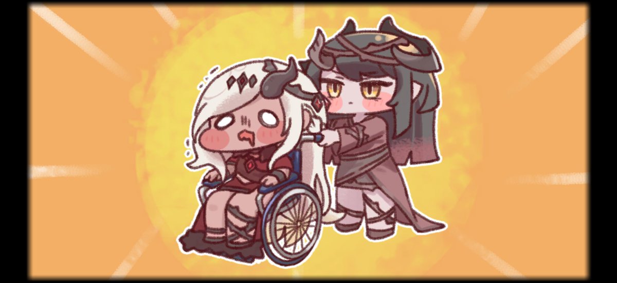 jpsilon's tweet photo. 車椅子ベリータ様可愛くてすこ
基本真面目だけどたまにバカになるキャラって可愛いよな https://t.co/9xHCZR2HMW