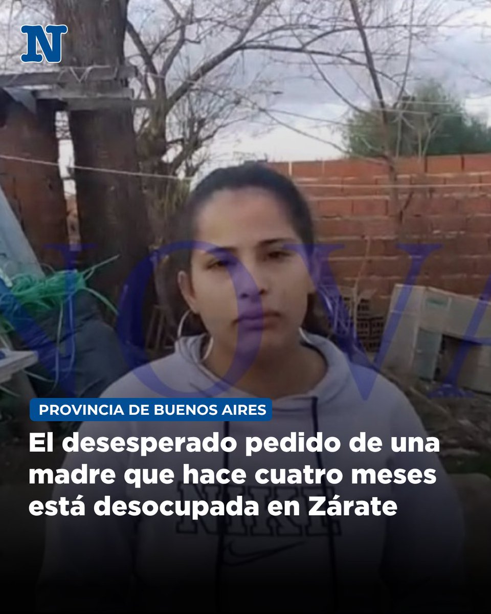 agencianovaok's tweet photo. 🧰 Una madre de Zárate pide una oportunidad laboral tras cuatro meses desocupada
Nataly Chaves tiene 28 años, es madre soltera de tres hijos y cuenta con experiencia en Mercedes-Benz y capacitaciones en herrería, soldadura y obra civil.
Mientras busca un empleo estable, estudia la Tecnicatura Superior en Mecatrónica. “No pido donaciones ni que me regalen nada. Solo pido un trabajo digno”, expresó.

👉 ¿Qué opinas? Te leemos 📲https://t.co/djnUQ7Y0WF
.
.
.
#NOVABonaerense #Zárate #Trabajo #Empleo #OportunidadLaboral