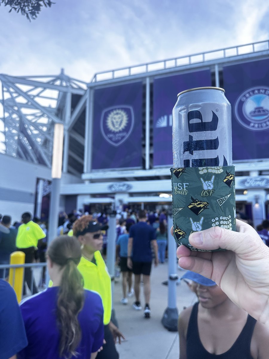 BullJay14's tweet photo. Something about a soccer match..idk I’m here to drink my ass off. #GoBulls🤘 https://t.co/DCvFrr5Zua