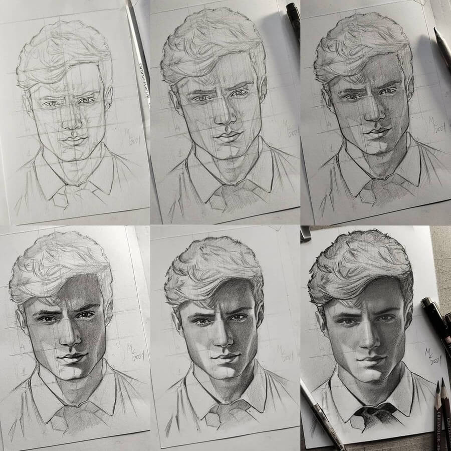 DesignStack_co's tweet photo. (press the link, to see of this)
Portrait stages.  🍃️🌺️🍃️
#Sketch #Portrait #Drawing. By Nikola. https://t.co/vPAGgLdxGg https://t.co/S07vLMECFV