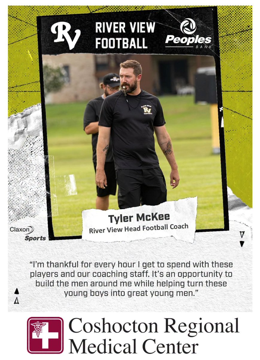 CaseyClaxon's tweet photo. "I'm thankful for every hour I get to spend with these players..."

 - River View Head Coach, Tyler McKee

Follow our coverage all season long at https://t.co/3CBsLLSL9w

@AthleticRv 
@EastDistrictAB 

Photo by https://t.co/zeV73CEmOx https://t.co/z4e5qWIDhR