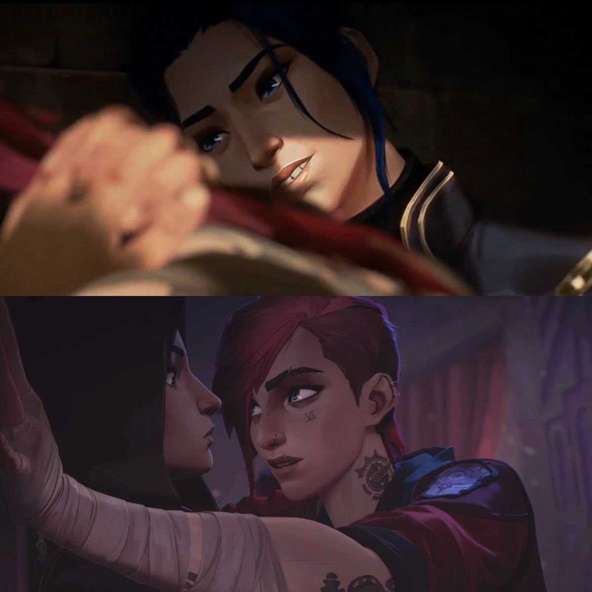 viarcanelvr's tweet photo. the way they look at each other when they’re flirting is sooooo https://t.co/h3Qm7Shukk