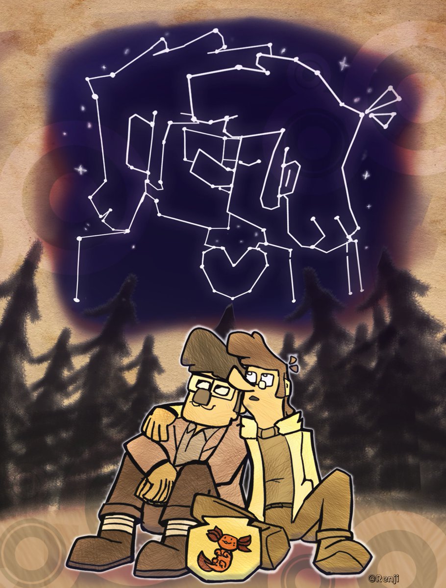 Renjimimus's tweet photo. Life In Gravity Falls
Stargazing/Expedition

#FiddauthorWeek2026
#gravityfalls #fiddauthor https://t.co/FXeEA93oXp