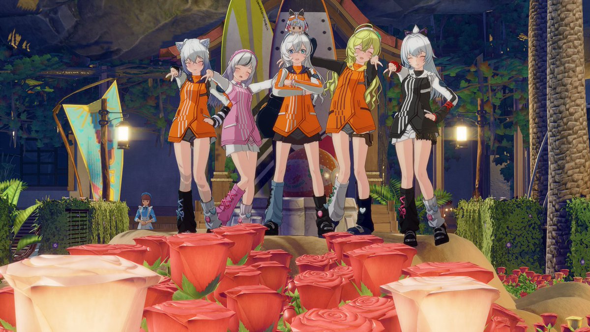 SIRO_BProtocol's tweet photo. 昨日のホームメンバーと、周回にお手伝いで来ていただいたゆりさんと！

ハード周回はさくさくできて良きですよね！
またみんなで遊びましょ～！

#スタレゾ #スタレゾSS https://t.co/4u803eUH1K