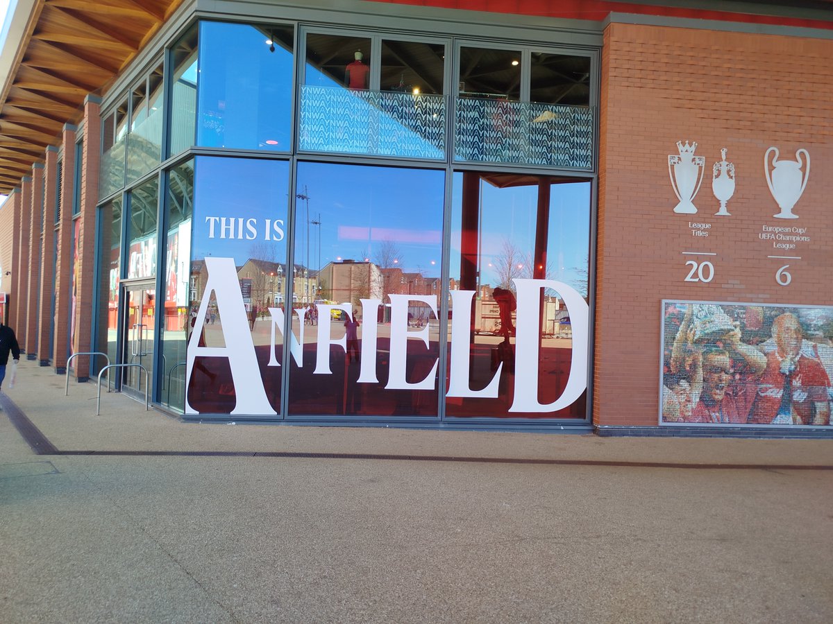 TheHound47's tweet photo. Hound's Log #006 🐾– Liverpool 

Every now and then you need a day away from work to recharge.  

Liverpool didn't disappoint. Great weather, great city and finally getting to see Anfield in person.  

Hopefully next time the Fox will be walking beside me. https://t.co/6wbuQ66cD9