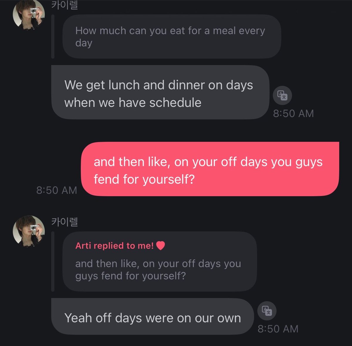 Keehosalt's tweet photo. dw kyrell i’ll make you dinner every night if u asked https://t.co/iUynyNmYze
