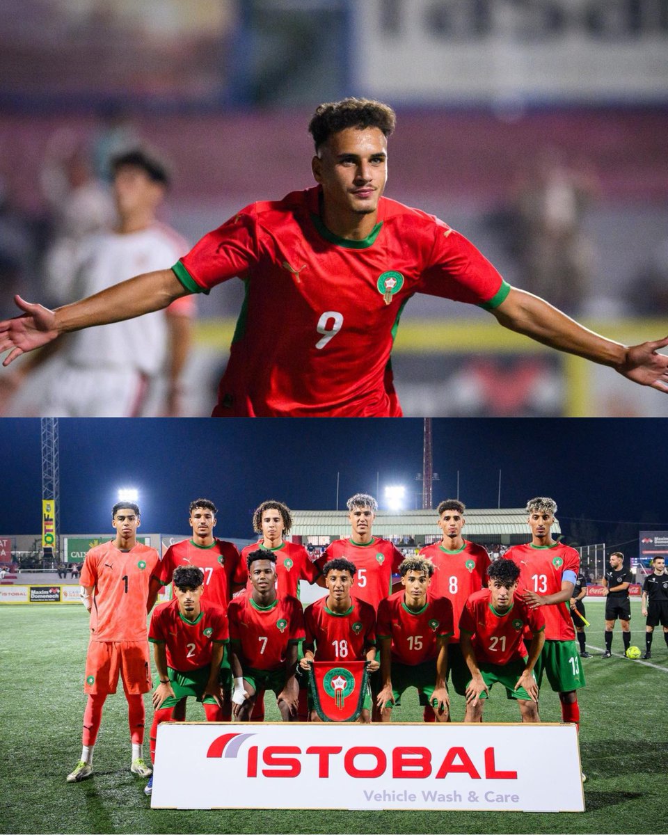 Endmtalents's tweet photo. Morocco U20 secured a convincing 3-0 victory over Sevilla to book their place in the semi-finals of the COTIF Tournament in Spain, finishing top of their group. 🇲🇦🔥
#ENDM https://t.co/AWthVWfWOO