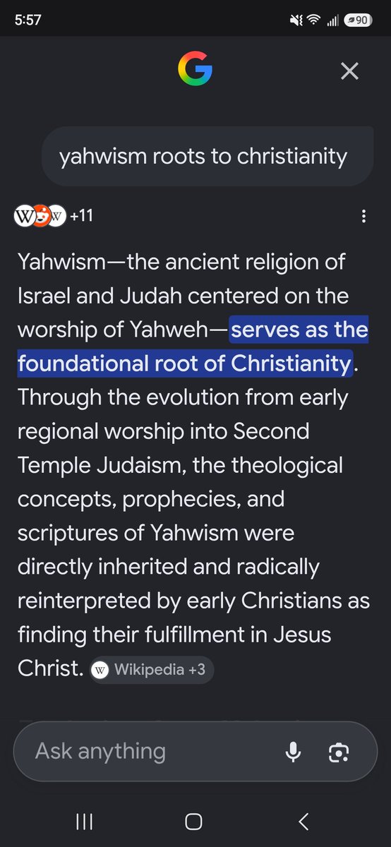 mkelley291's tweet photo. @NoahsArk1000 Jesus practiced Yahwism, not Judaism https://t.co/QZYyqib1GG