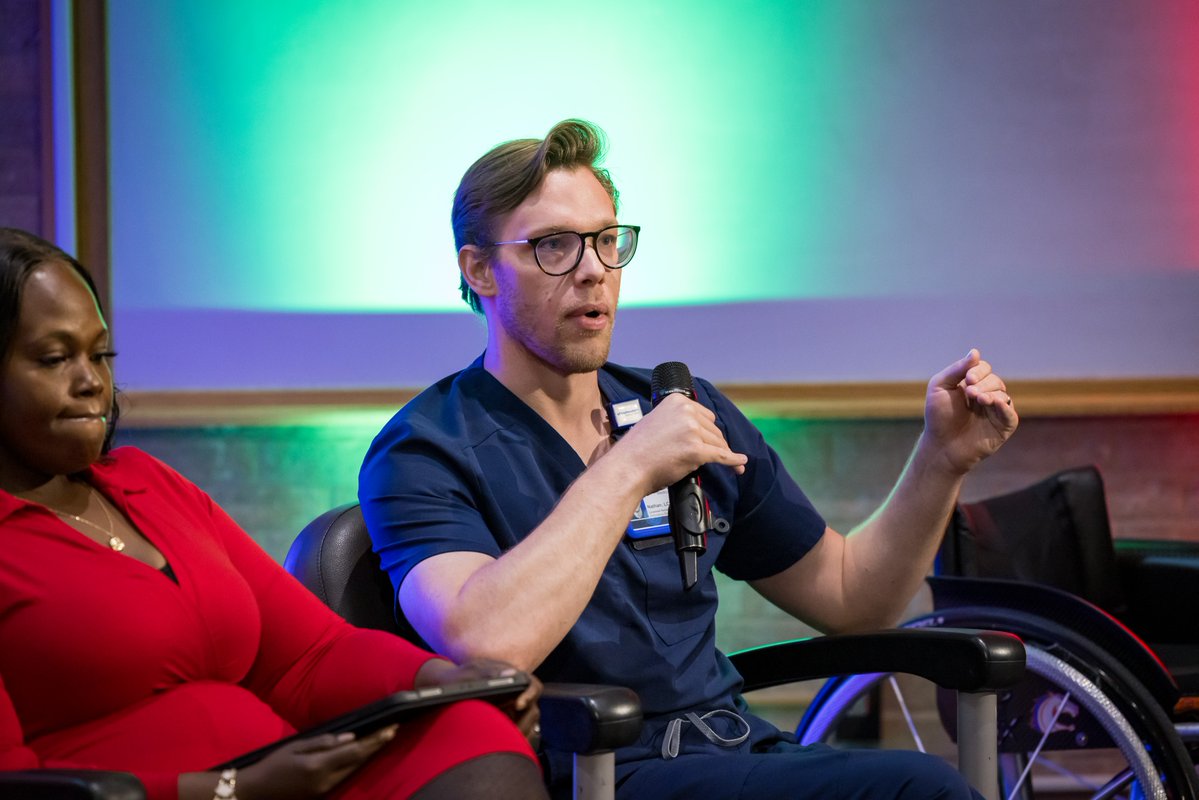 UTSWMedCenter's tweet photo. Creating a more inclusive future starts with recognizing everyone's contributions. During #DisabilityPrideMonth, we're celebrating the legacy of the ADA and reaffirming our commitment to accessibility and inclusion. See highlights from our annual event: https://t.co/cUUmp02ER2 https://t.co/DEspXII73i