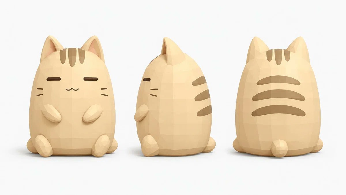 npaka123's tweet photo. img2threejs x Opus 5 をおためし中

/img2threejs
 このオブジェクトをThree.jsモデルとして再構築してください。その際、プロポーション、角度、色を維持してください。

マウスで回転したい

・入力画像
・出力3Dモデル https://t.co/uKevcAdOar