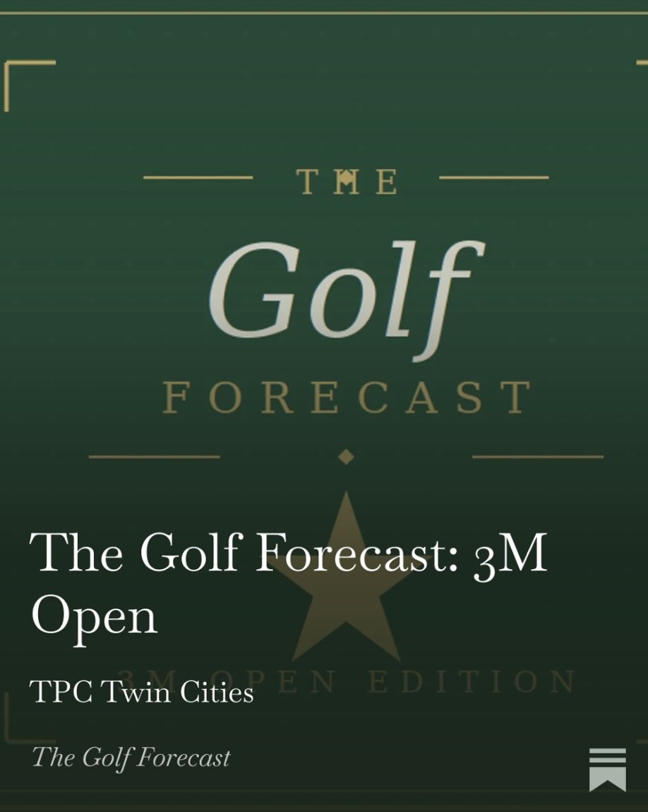 TheGolfForecast's tweet photo. The Golf Forecast’s Four (Fore!!) For The 3M Open After Round Three:
Koivun: -20 (1)
Scheffler: -14 (T9)
Woodland: -11 (T19)
Kitayama: -10 (T21)

https://t.co/kgclFCJmkO…

#golf #pga #minnesota #minneapolis #winner https://t.co/4BsLgopacy