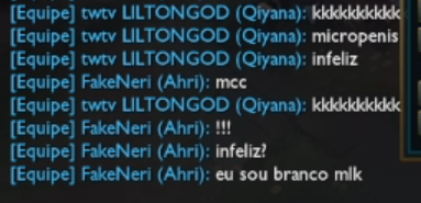 Tonlol_'s tweet photo. Mesmo com a identificação com RG, CPF e etc os jogadores podem ser RACISTAS e sair impunes no league of legends? e mais, tomei PUNIÇÃO por falar uma coisa 10 vezes menos pesada doque o indivíduo.
Só quero saber mesmo @drewlevin  @RiotGamesBrasil https://t.co/A1g1LnepIV