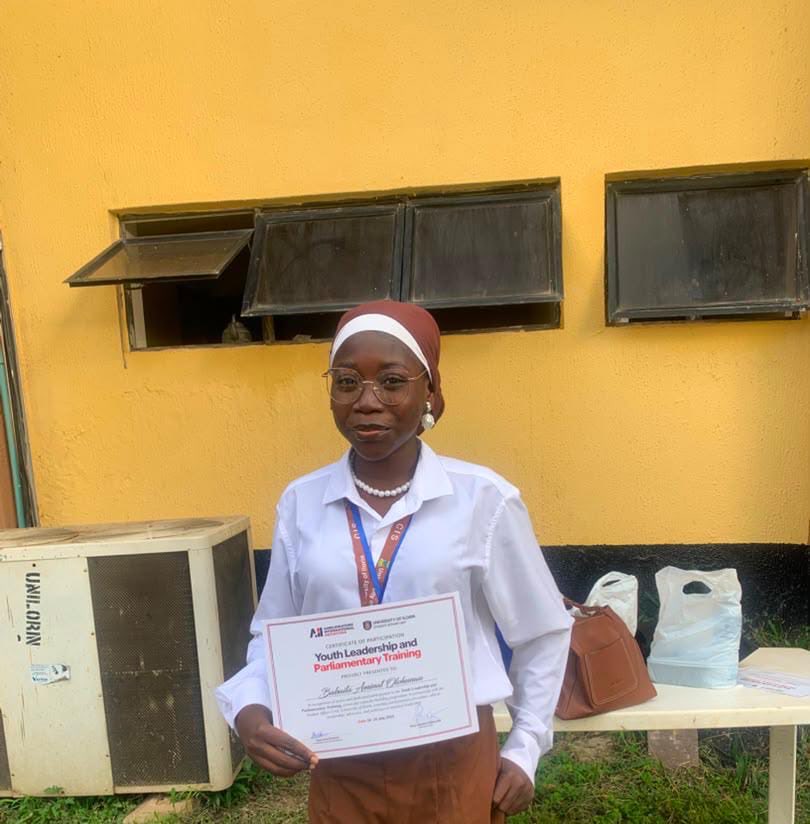 Amein_00's tweet photo. Today wrapped up the Youth Leadership and Parliamentary Training.
We were certified, but the biggest takeaway for me is that leadership is most meaningful when people remain at the heart of every decision.
The learning continues, and so does the responsibility. 💜#unilorite #SHE https://t.co/WsQz0Y4A7S