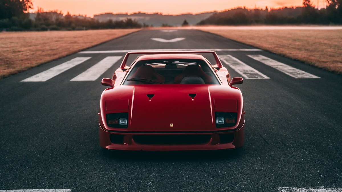 ManZonex's tweet photo. Ferrari F40♥♥ https://t.co/Xgd9tZtOyR