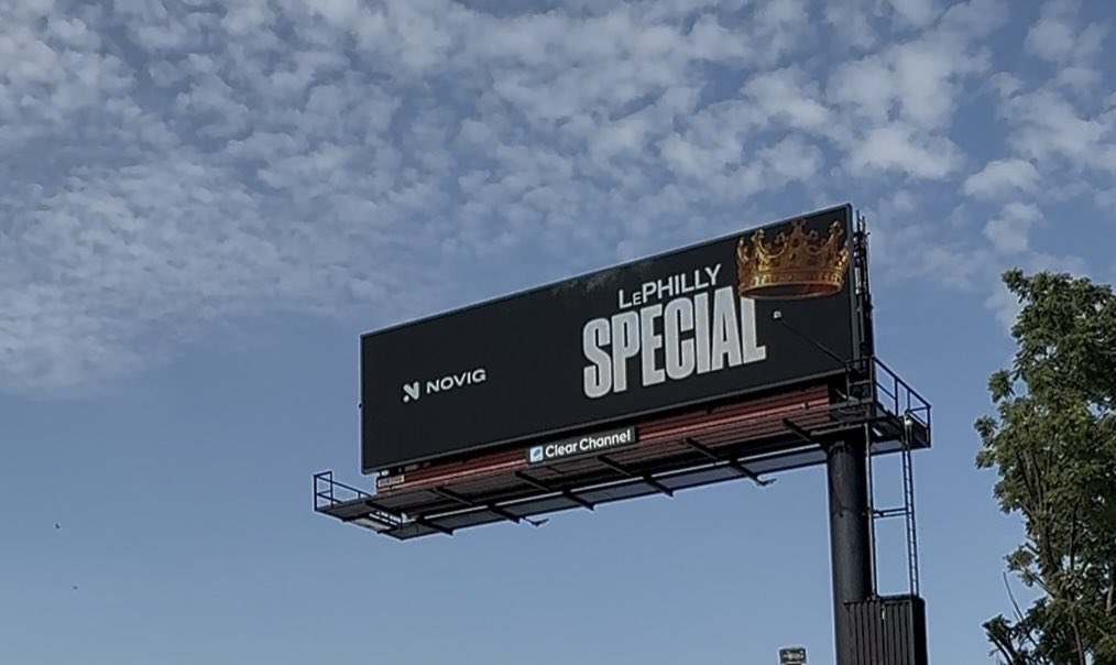76ersMuse's tweet photo. When your motion reaches billboard status at 41… that’s generational. 🐐🔥 https://t.co/L90Bp9hw0l