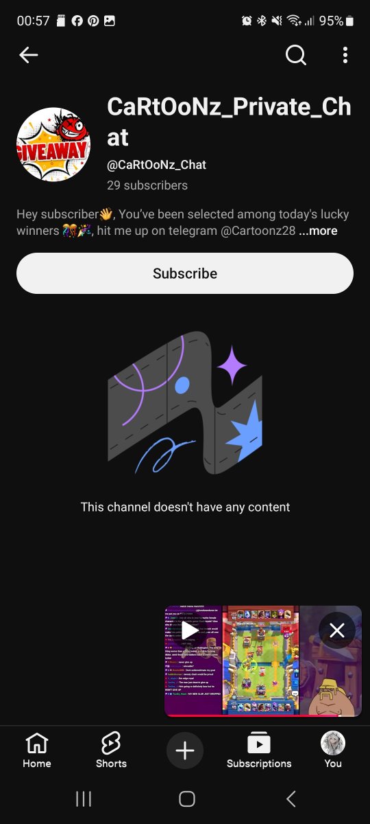 Koro62033243's tweet photo. @_CaRtOoNz Uh i'm not subscribed on your X but only YouTube and i got an obvious scam made on your name so i just warn y'all here the proof i received it today... I now it's not you Luke i'm just warning in case someone get scam etc https://t.co/wnQ00K3PAY
