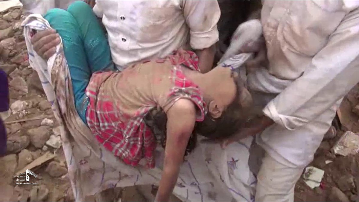 FarisHQ_'s tweet photo. 🇾🇪🇸🇦 Yemen | August 4, 2017

The Saudi-led coalition's warplanes committed a crime by bombing the home of a citizen in Saada Governorate, resulting in the martyrdom of 9 civilians and the injury of 3 others, most of them women and children. https://t.co/JIxiyYsogb