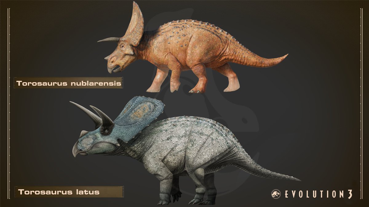 ElReptileano's tweet photo. Torosaurus in its "accurate" version.

Finally, I'm on vacation from uni and can catch up on Frontier's new additions to JWE3! Next post, Minmi https://t.co/KscM9xdt8K