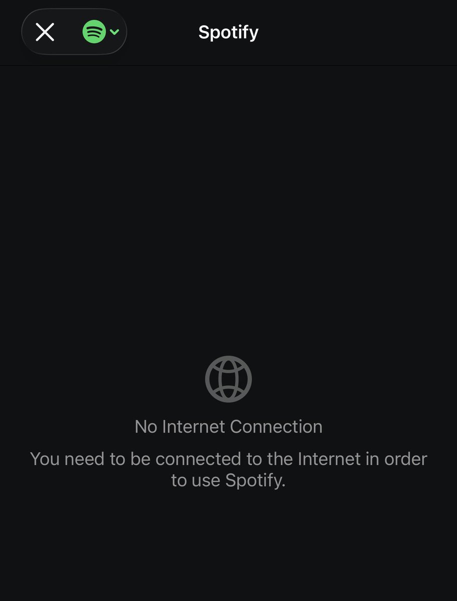 tuckpfc's tweet photo. @Algoriddim what’s going on here? Nothing wrong with my internet https://t.co/qoRcIMlm6x