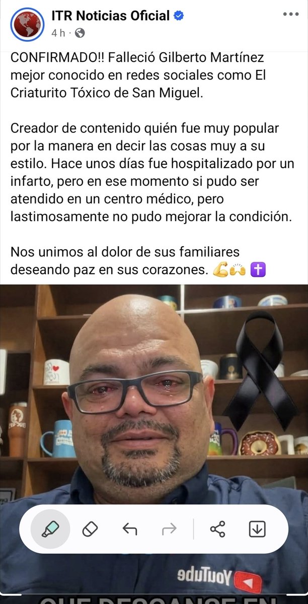 jrmdfv10's tweet photo. 📣 Bueno a este tipo le llego el karma, NUNCA APORTO NADA BUENO AL OUEBLO, SOLO DESPARCIR ODIO, todo AQUEL que apoye LOS CRIMENES DE SU DICTADOR,🫵 LES LLEGARA SU TURNO TERMINARAN MAL, un VOTO MENOS PARA EL DICTADOR SALVADOR,  Y MAS OXÍGENO PARA LOS BUENOS SALVADOREŃOS. https://t.co/eaTqw55oSF