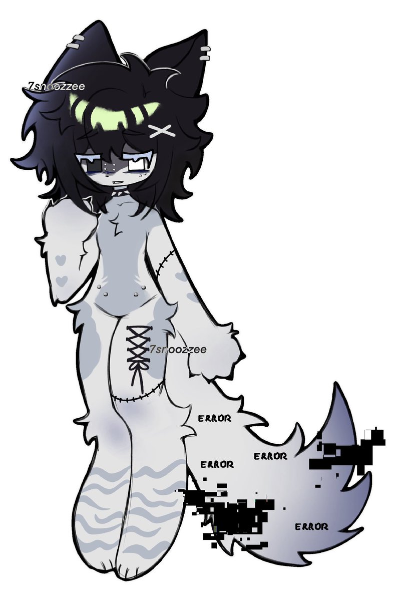 7snoozzee's tweet photo. My first furry design! they’re available on my toyhouse :3 sb: $15 
#adoptable https://t.co/IdMvTUOf49