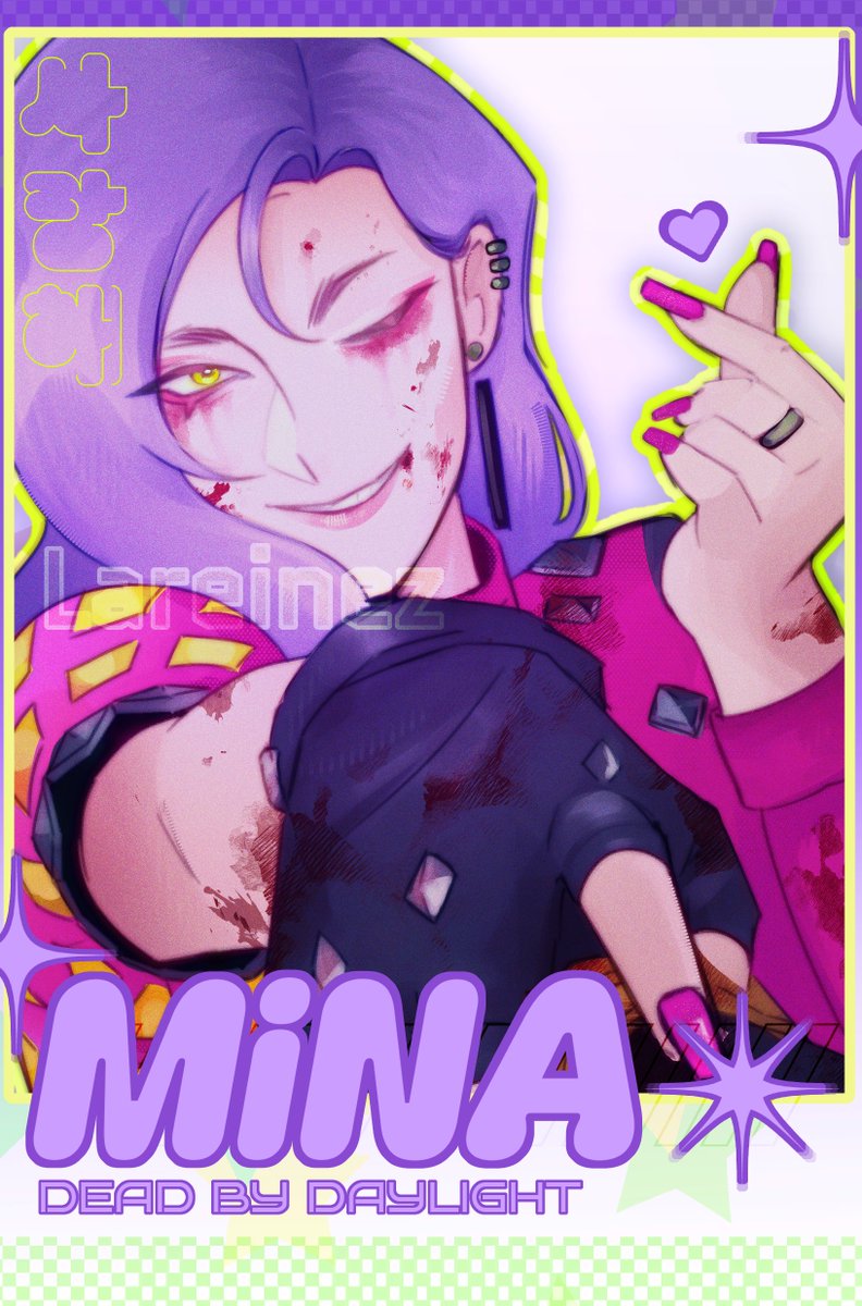 Lareinez_'s tweet photo. MiNA Photocard 🌟 #dbdfanart https://t.co/XSYWQm1GpB