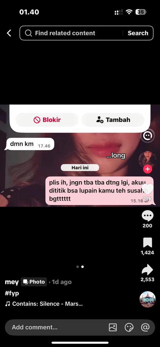 sukafot's tweet photo. ak gatau ya kenapa bisa rasa sakit hatiku ke dion segede itu dan bikin semua hal yg pernah terjadi antara aku dan dion itu bnr bnr se ngetrigger itu di aku, kyk video ini, tp yaAllah sumpah demi Allah aku udh berusaha ikhlas tp sakitnya kenapa masi berasa bgt ya https://t.co/McOUsUKV2d