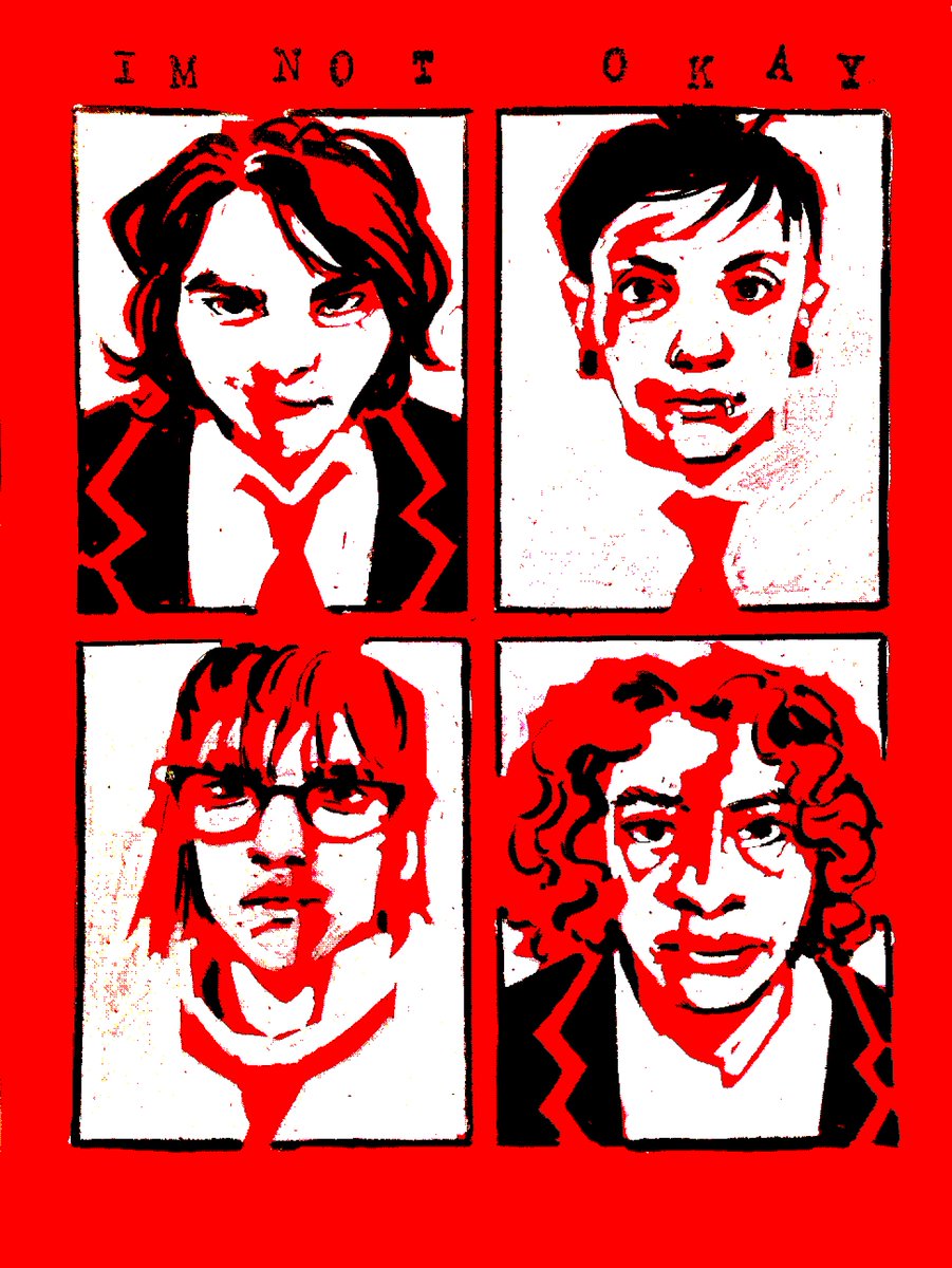gh0stly_bat's tweet photo. another one before I get back to oc and artfight posting #mcr https://t.co/ELxoQ0cCel