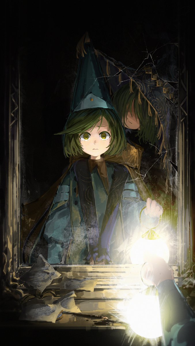 keyv1q's tweet photo. Reflection

#witchhatatelier #Δ帽子 https://t.co/fI1M5EcOJv