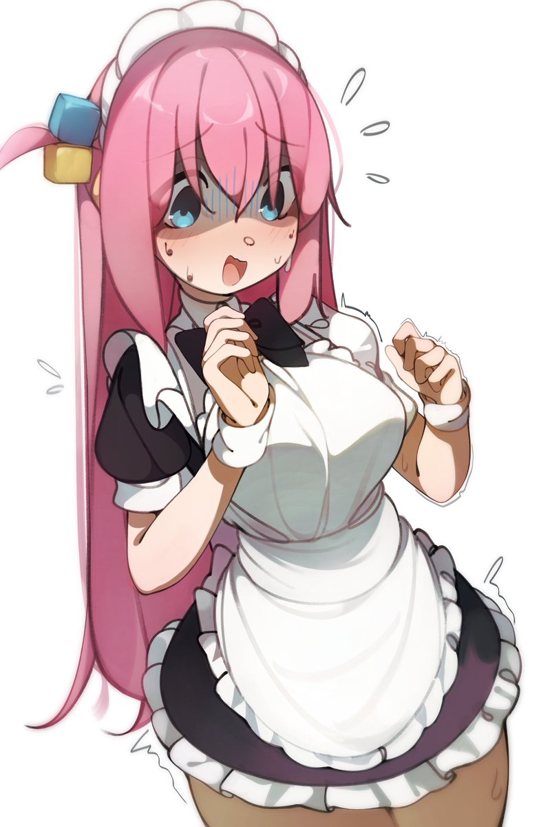 bekopeko_'s tweet photo. bocchi maid https://t.co/qMQbZt77Vj