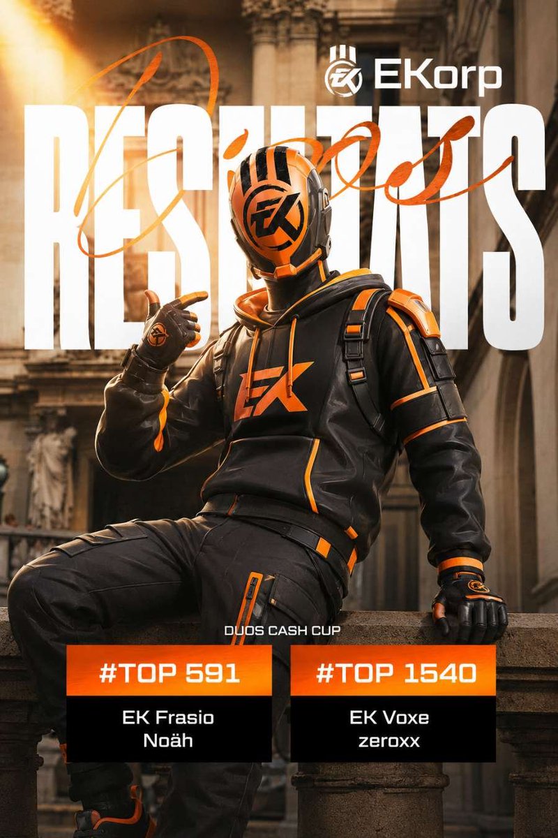 SolaryVoxe11's tweet photo. Voici nos résultat pour la duo cash cup zb https://t.co/YQ7yZsdPnn