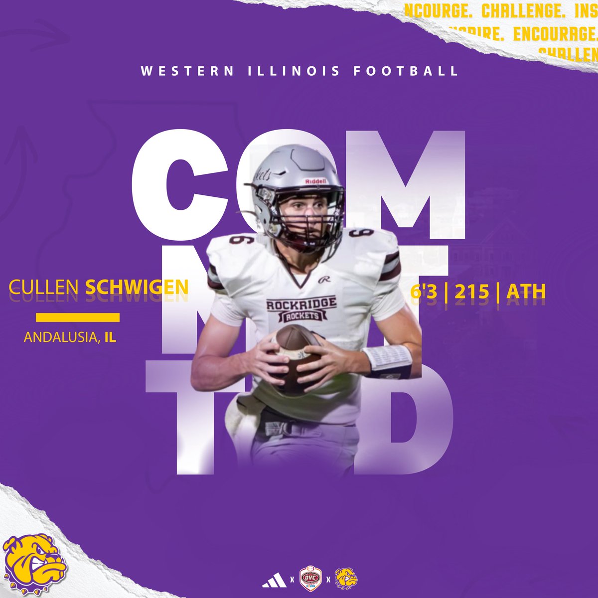 cullenschwigen's tweet photo. I’m excited to announce my commitment to @WesternILUniv to continue my academic and athletic career while competing in Football.

Thank you to the entire WIU coaching staff for believing in me. I’m grateful for this opportunity and can’t wait to get to work.

#COMMITTED #WIU #Leathernecks #OVCFootball #RockridgeRockets #Football  #GoNecks

@WIUFootball 
@CoachJoeDavis 
@CoachCaraway
@KreczmerWIU 
@Coach_Ackman 
@RockridgeFootb1 
@rockridgesports 
@wrmj 
@ViewFromWestPod 
@4VertAcademy