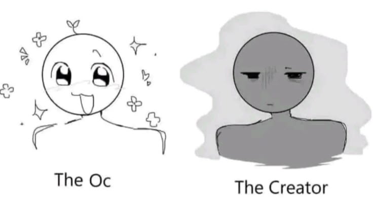 oldmanlux's tweet photo. Every artist has these two personalities https://t.co/JpYFbBsg6l