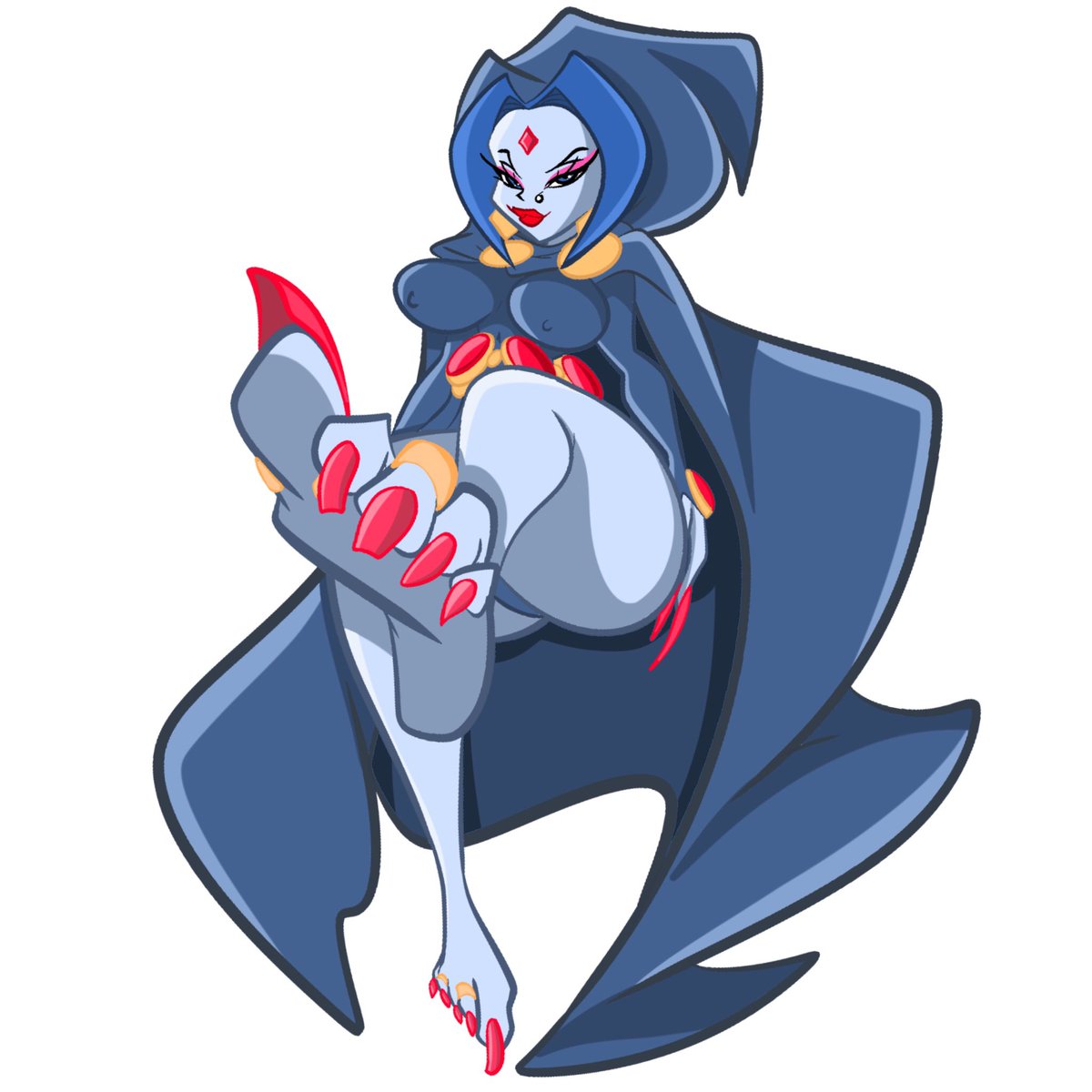 SmooveWifus's tweet photo. My Raven, if you didn’t know all ready I love feet. Yes it’s my specialty and I love to make my feet glow and give them personality. It’s drawing hands in a way. Raven show dem toes bb. #ravenDC #feet #feetfetısh #nsfw #artist #fanart https://t.co/ehsrKGioN5