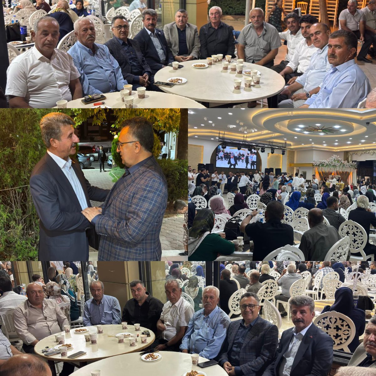 av_hasanteke27's tweet photo. Kıymetli muhtarlarımızla birlikte Güllüce önceki dönem kadim muhtarımız Naci Akıl kardeşimizin evladının düğününe katılarak genç çiftlerin mutluluklarına ortak olduk. 
Genç çiftlere bir ömür mutluluklar dilerim. 
@RTErdogan @mustafademir @abuyukgumus @aliihsanyavuz54 @FatmaSahin https://t.co/9CAuAgfhml