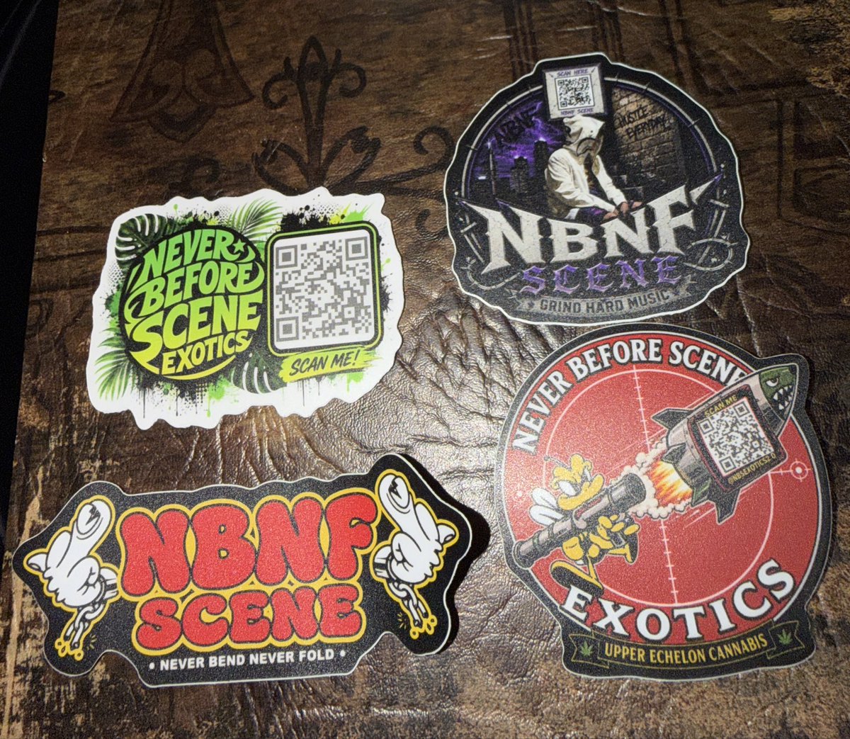 NBNF_SCENE's tweet photo. New stickers being thrown in every order🎬🌊 https://t.co/1tt0Mnuvdh