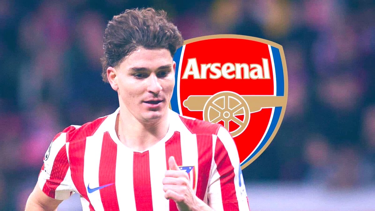 DeanJamesAFC's tweet photo. 🚨 || #Arsenal🏴󠁧󠁢󠁥󠁮󠁧󠁿 are preparing a MASSIVE bid, for Julián #Álvarez🇦🇷, with #Atlético🇪🇸 [Via - @LargoESPN].

(@AFCI4I) https://t.co/Cy3BxQVfGs