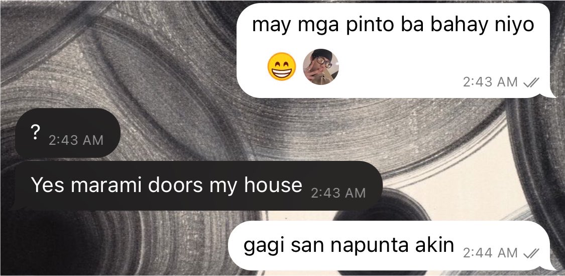 jurnouls's tweet photo. me asking walang kwentang mga tanong https://t.co/4imkJfykmv