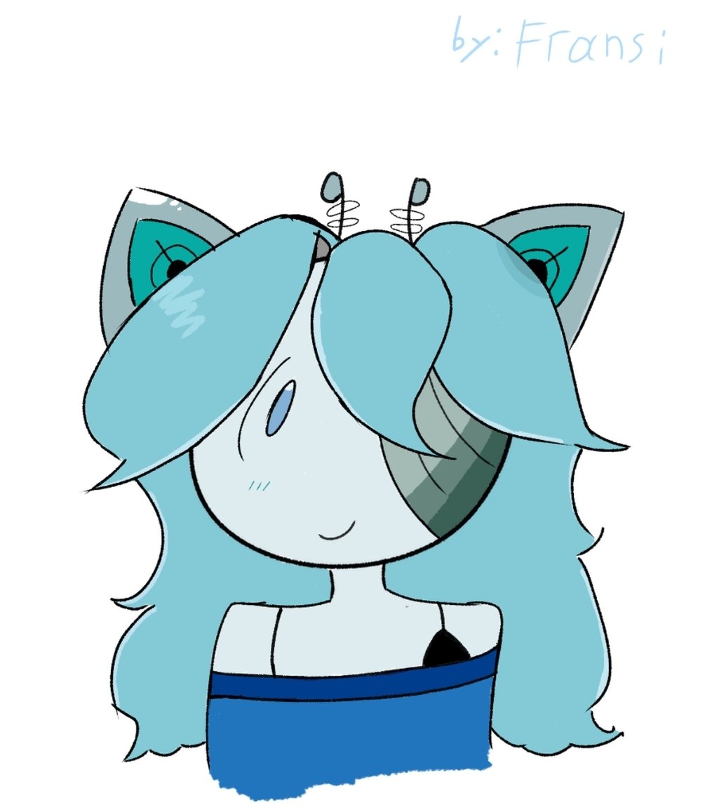 Fransibility's tweet photo. Here is some art I made of my friend's sona, yuki cuz she dared me to draw her sona either way I guess this is my first commission idk but it was rlly fun drawing this lol https://t.co/MCPYpdnFOW