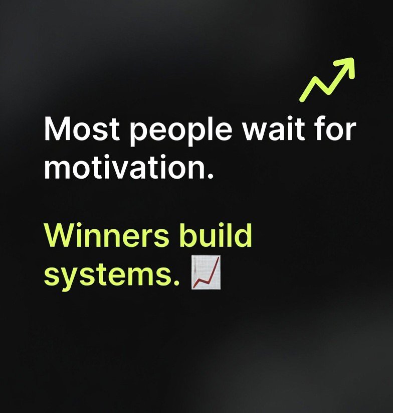 srx_razu's tweet photo. Most people wait for motivation.
Winners build systems.

Drop one system or habit that actually changed your results 👇

I’ll reply to every comment.

#Motivation #SuccessMindset #Mindset https://t.co/eyyZ2ShKYV