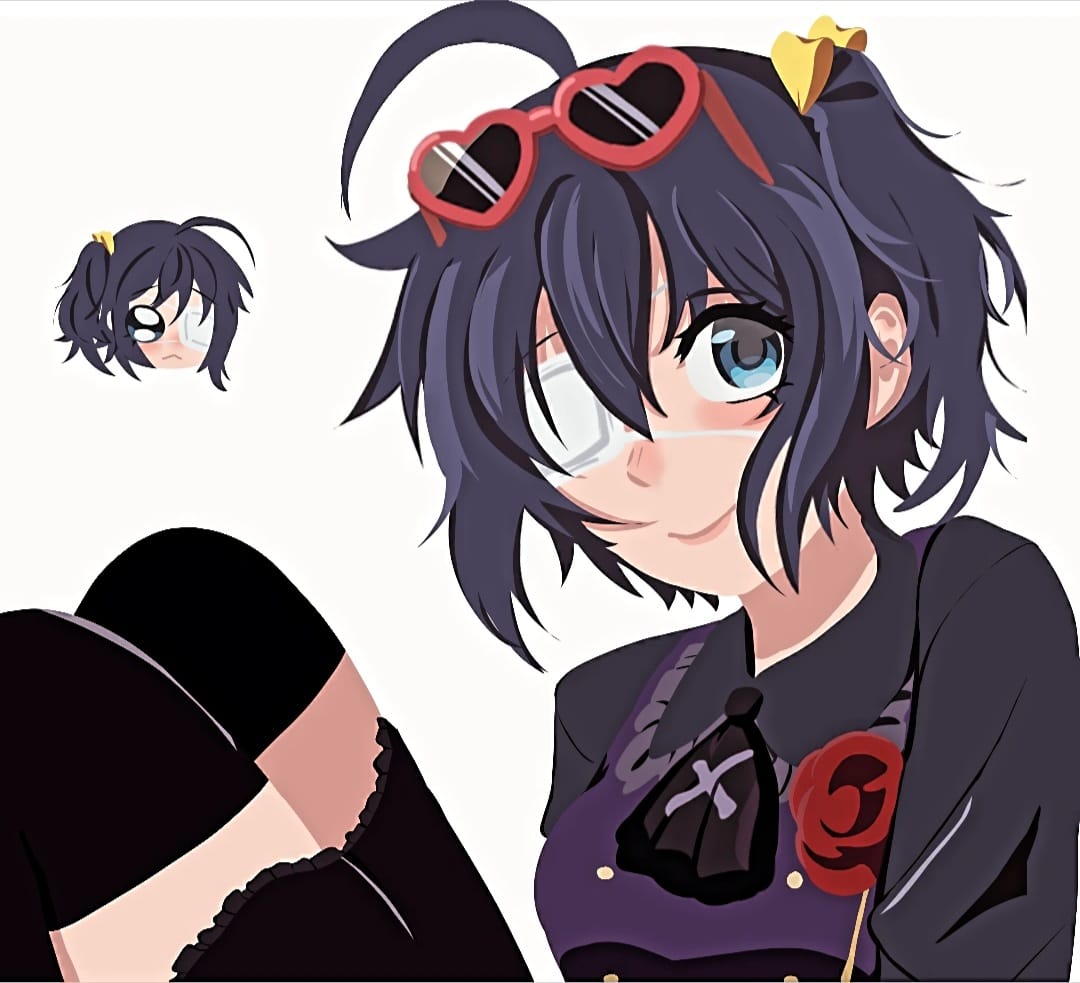 str0ok3's tweet photo. oh si q chevere drawing, la rikka bien linda we cn su moñito y asi https://t.co/b1G9n9LxBh