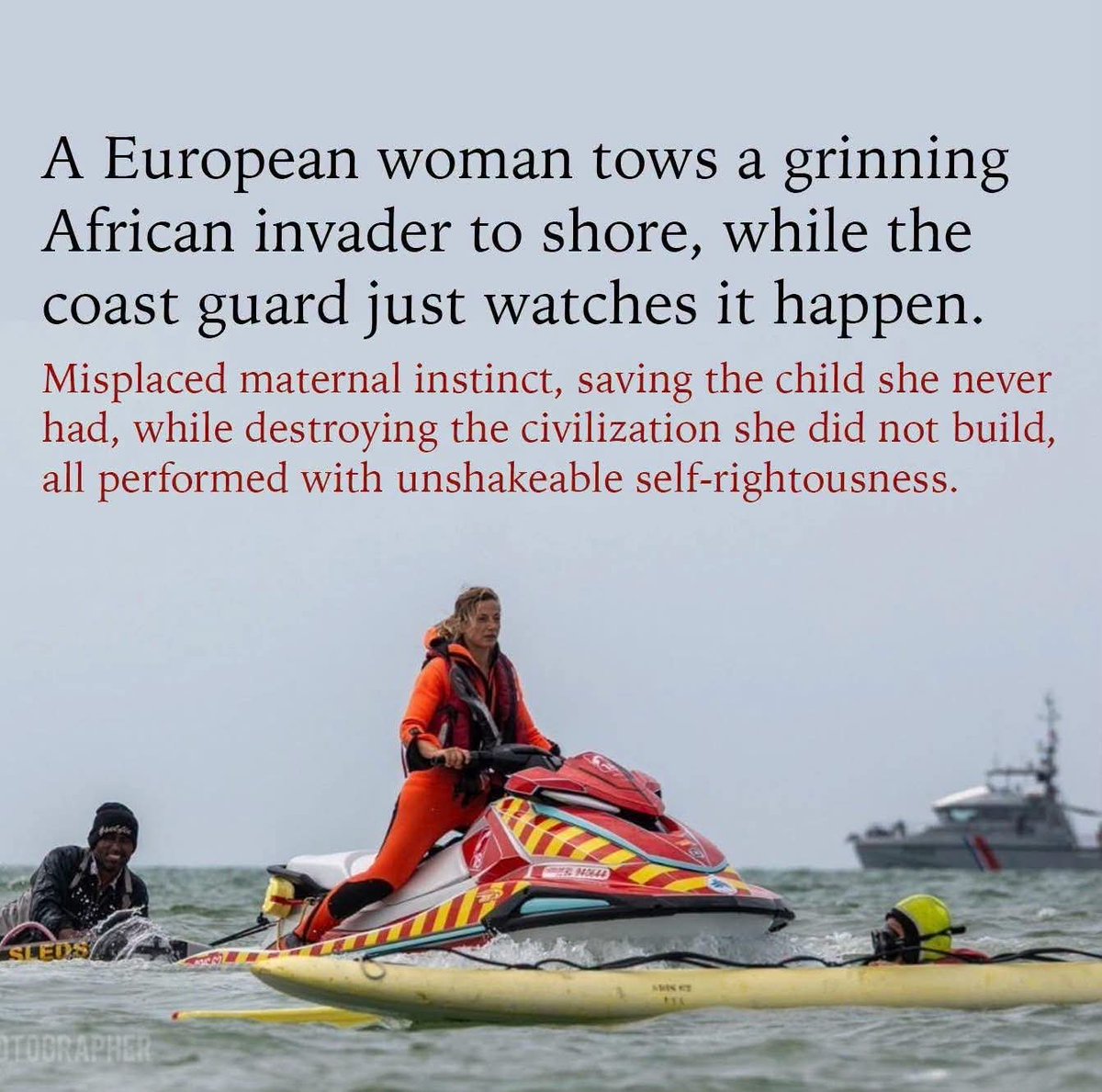 MomsPostingLs's tweet photo. Misplaced maternal instinct 
Women now avoid having kids
To fill that instinct they focus on others
The others are the most "helpless"
The most helpless are third worlders
Women having more kids solves immigration https://t.co/djyYhqMuCF