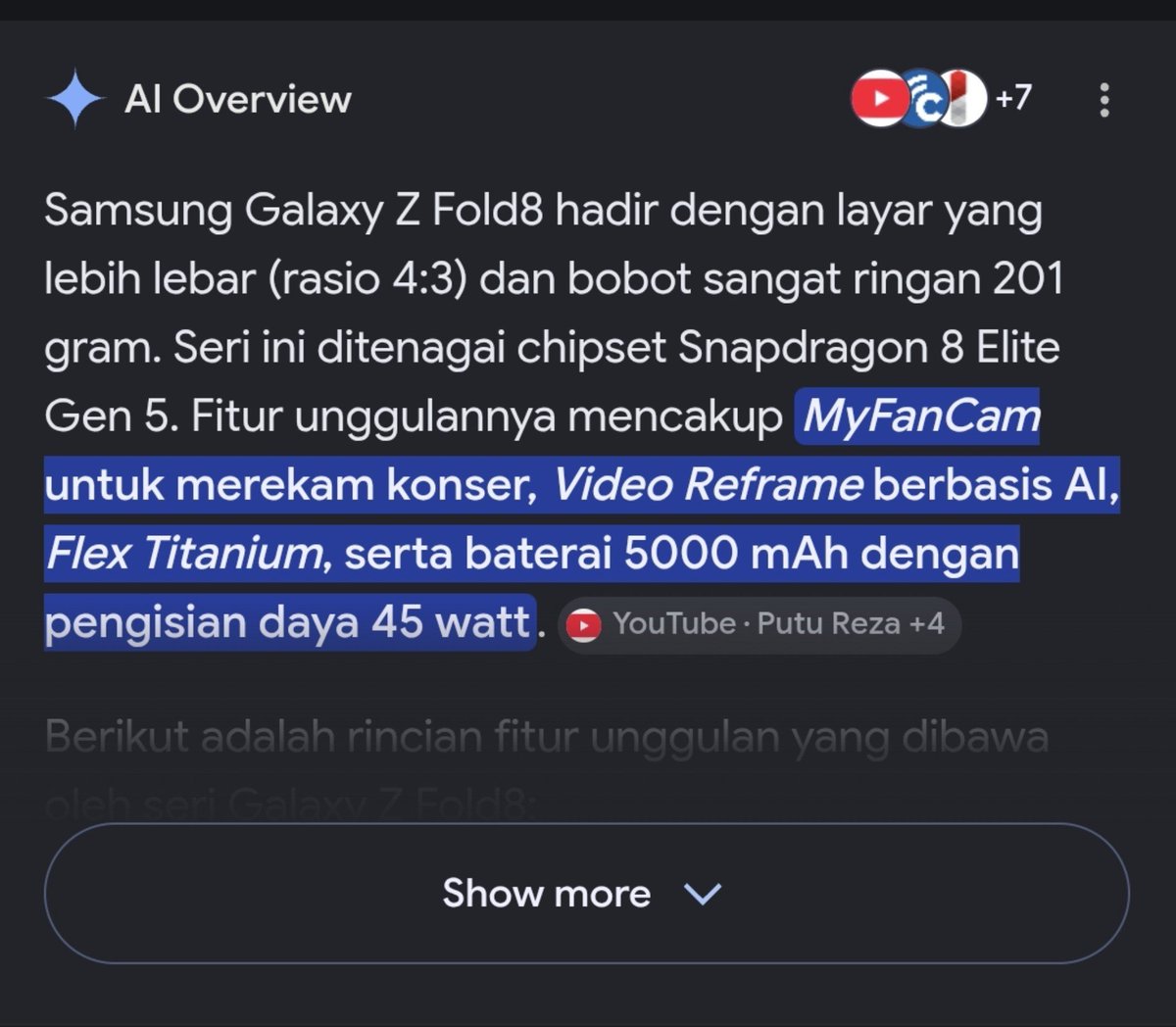 100pct__cotton's tweet photo. Aku suka fitur MyFanCam Galaxy Z Fold8 ini dan jadi andalan aku banget (siap2 ngonser 😭)

#SearchGalaxyZFold8Feature #GalaxyZFold8 #FoldTheDoubt https://t.co/ZzwbVISLJg