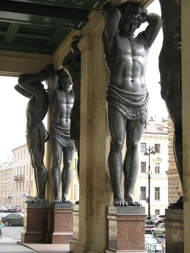 bymortalhand's tweet photo. The lost art of Atlantes and Caryatids. https://t.co/dHrAMLRjBA