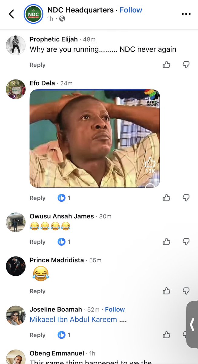 DashelleAdu's tweet photo. In a post today, the NDC's official Facebook page announced that a mass teacher recruitment exercise is scheduled for November/December and urged the public not to lose hope.

Read some of the comments under the post😂😂….NDC paa nie? Ei. https://t.co/0wwjSJNL1E