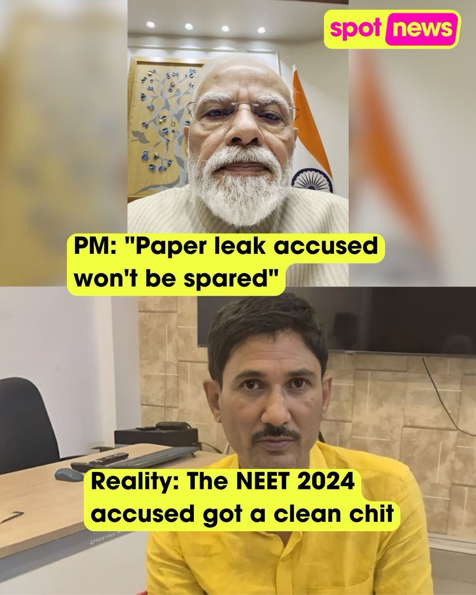 QuestionEv85609's tweet photo. @ojass__ @BJP4India @ojass__ మరి 2024 లో major exam papers leak చేసిన వాడికి clean chit ఎలా వచ్చింది https://t.co/kXxCtwtPZ5
