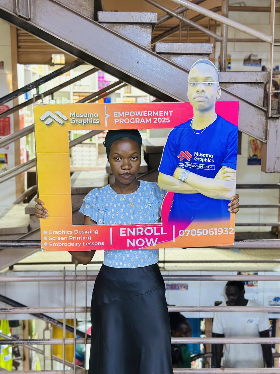 musamagraphics's tweet photo. Launch Your Graphic Design Career with Musama Graphics!

Master Logo Design, Branding, Photoshop &amp; Illustrator through real-world projects and practical training. 

📞 0755602261 | 0781526015

#GraphicsDesign #LearnGraphics #DigitalSkills #CreativeCareer #UgandaJobs #FYP https://t.co/ahcmlvWSsA