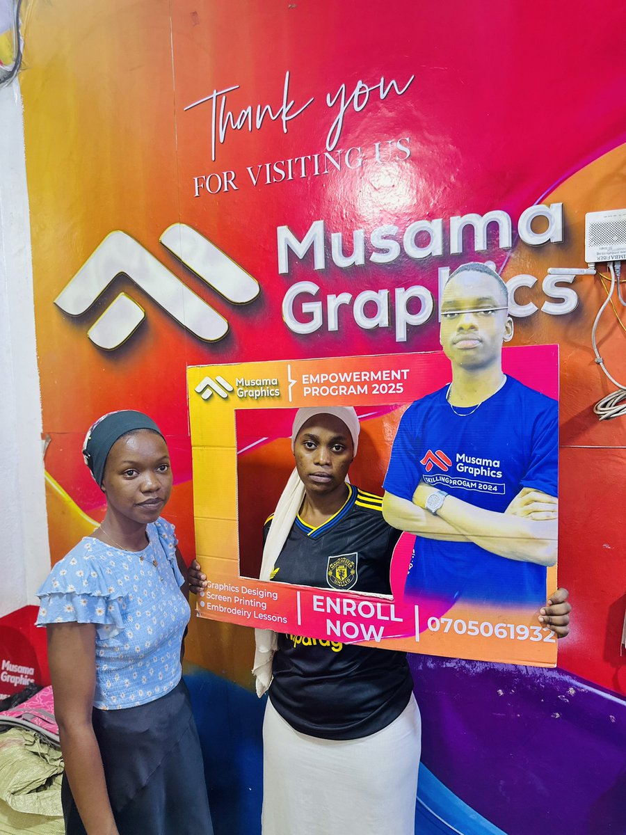 musamagraphics's tweet photo. Launch Your Graphic Design Career with Musama Graphics!

Master Logo Design, Branding, Photoshop &amp; Illustrator through real-world projects and practical training. 

📞 0755602261 | 0781526015

#GraphicsDesign #LearnGraphics #DigitalSkills #CreativeCareer #UgandaJobs #FYP https://t.co/ahcmlvWSsA