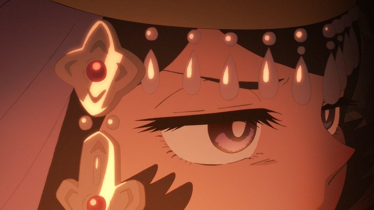 Yuyucow's tweet photo. Love Töregene's tortured expression work in Jaadugar #05. Sharp and consumed by a rightful anger that has been eating at her for ages, but also used to it in a way that only stings further. And when she meets Sitara, a painful hope that she found someone to share these feelings https://t.co/1CWFyG7XE8